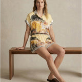 Women’s T-shirts with silk