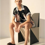 Women’s shorts with silk