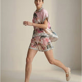 Women’s shorts with silk