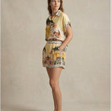 Women’s shorts with silk