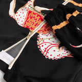 Women’s ‘bomber’ style jacket with silk