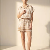 Women’s T-shirts with silk