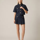 Women's denim skirt