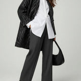 Women's coat with wool