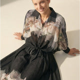 Women’s skirt with silk