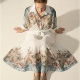 Women’s skirt with silk