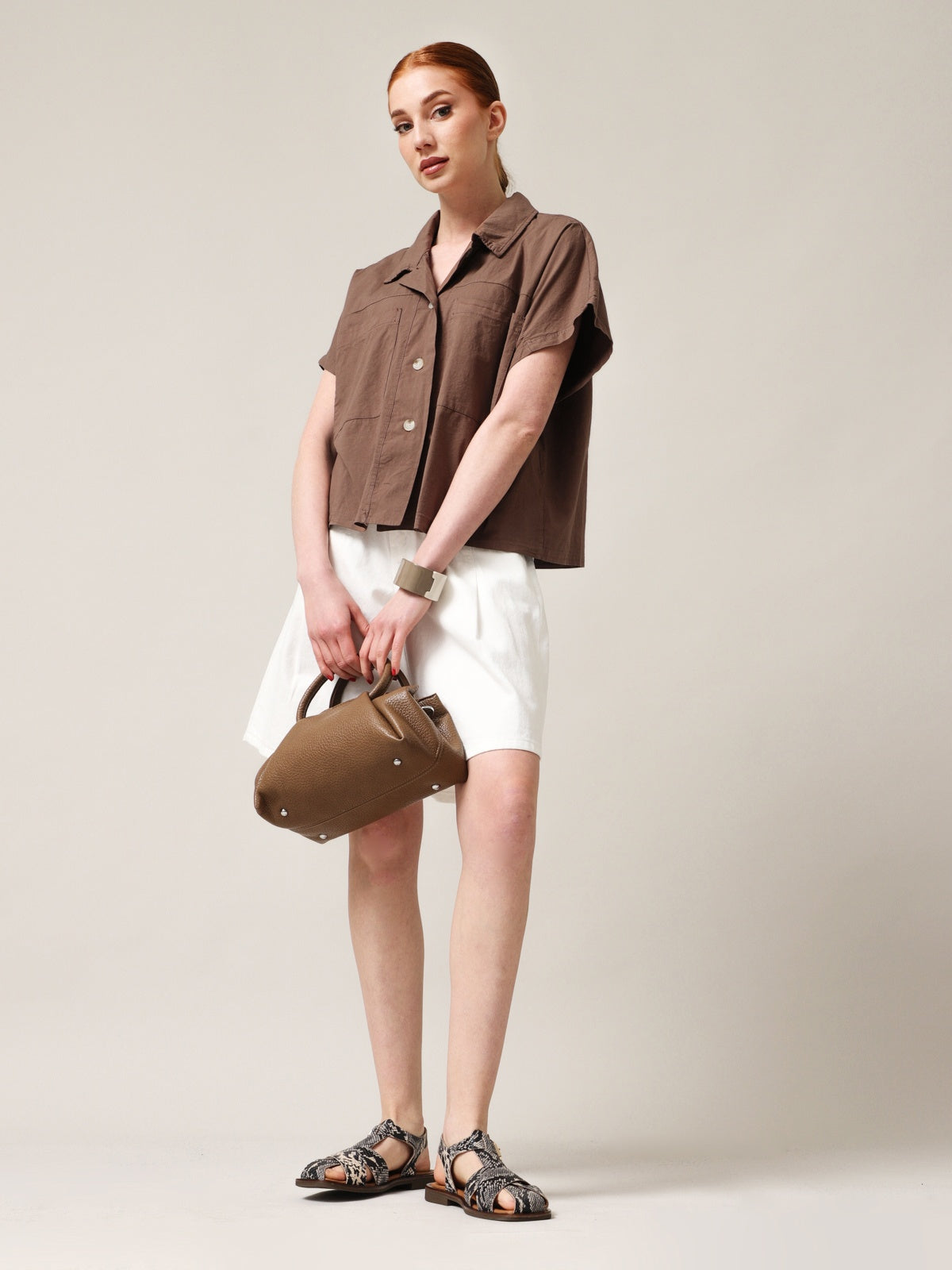 Women's short-sleeved shirt