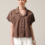 Women's short-sleeved shirt