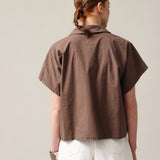 Women's short-sleeved shirt