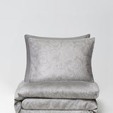 Satin 400 thread count cotton and tencel bedding set, 200x220 cm