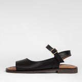 Women's leather slippers
