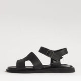 Women's leather slippers