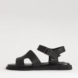 Women's leather slippers