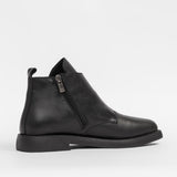 Women's leather ankle boots