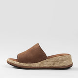 Women's slip-on leather mules