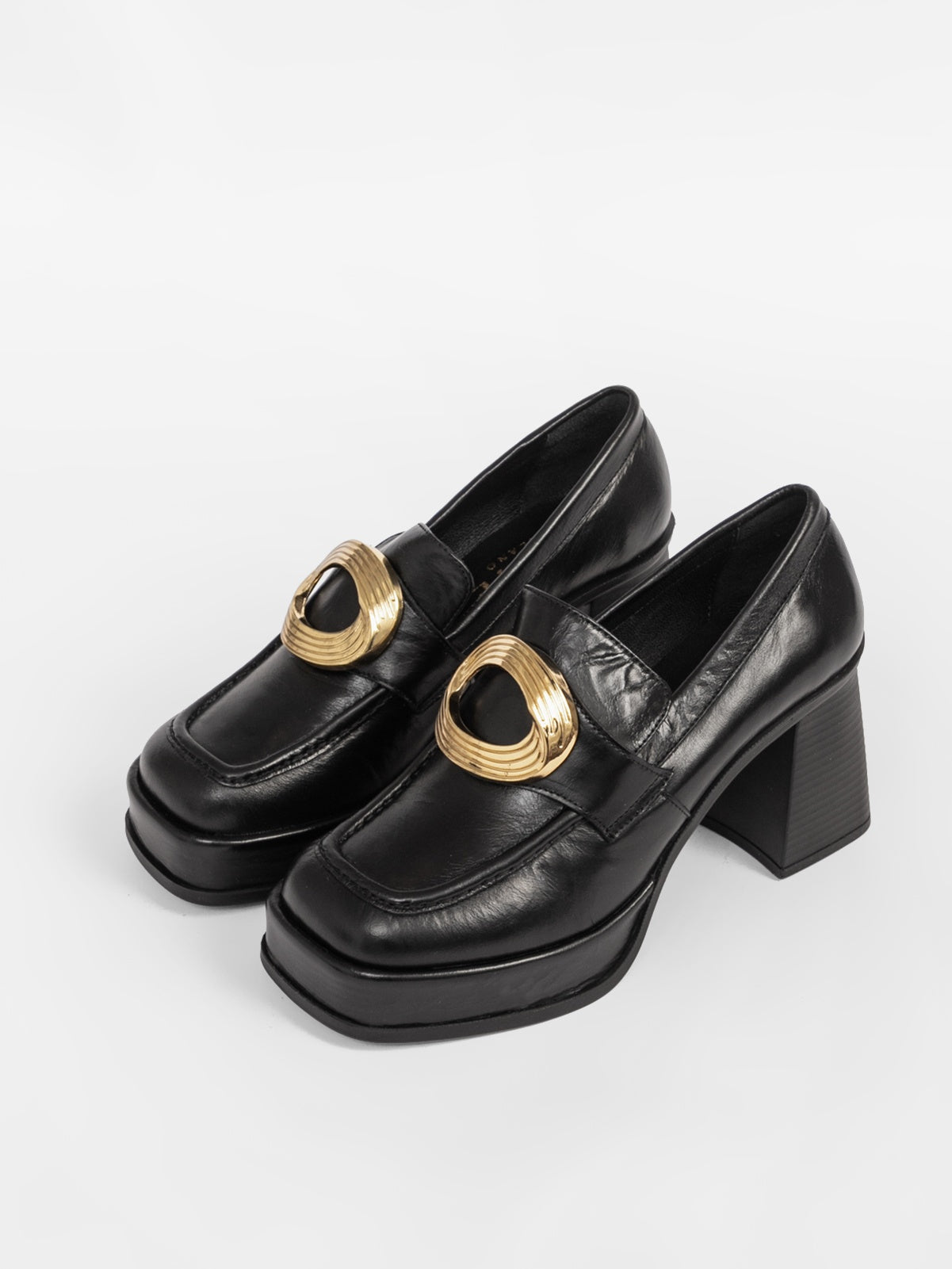 Women’s leather high heels