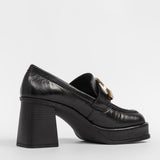 Women’s leather high heels