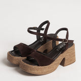 Women's high-heeled sandals