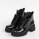 Women’s leather ankle boots