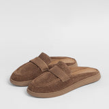 Women's leather clogs