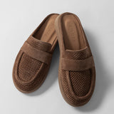 Women's leather clogs