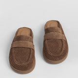 Women's leather clogs
