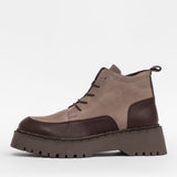 Women’s leather ankle boots