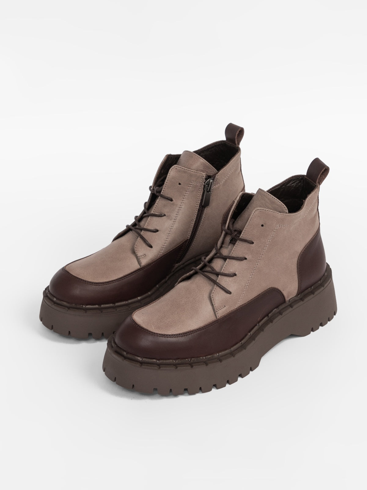 Women’s leather ankle boots