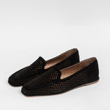 Women's leather moccasins