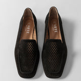 Women's leather moccasins