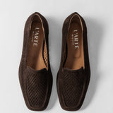 Women's leather moccasins