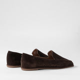Women's leather moccasins