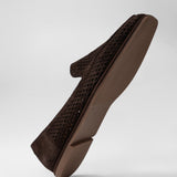 Women's leather moccasins