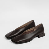 Women's leather shoes
