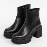 Women’s leather ankle boots