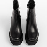 Women’s leather ankle boots