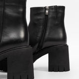Women’s leather ankle boots