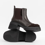 Women’s leather ankle boots
