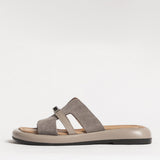 Women's embossed sandals