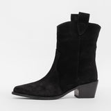 Women’s leather ankle boots