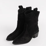 Women’s leather ankle boots