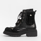 Women’s leather ankle boots
