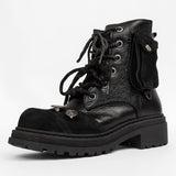 Women’s leather ankle boots
