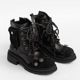 Women’s leather ankle boots