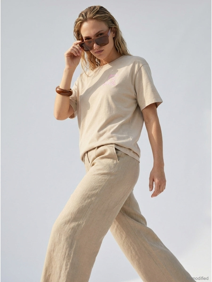 Women's short-sleeved shirt
