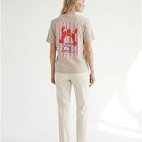 Women's short-sleeved shirt
