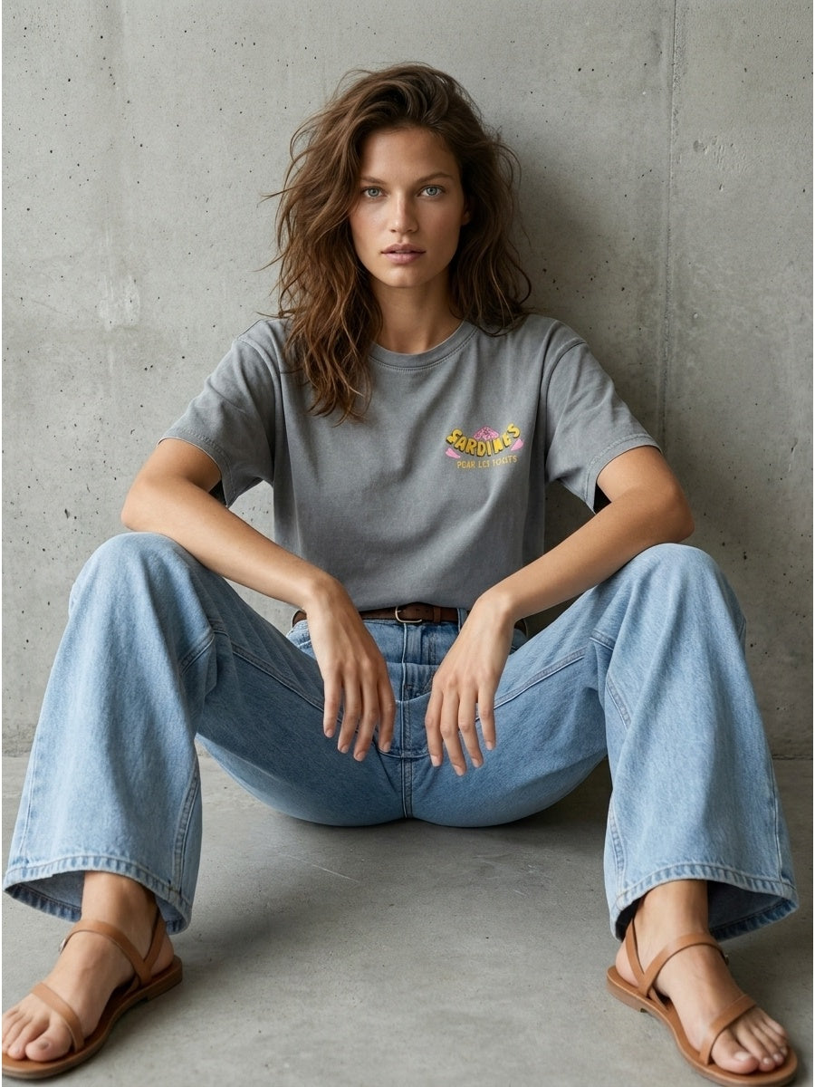 Women's short-sleeved shirt