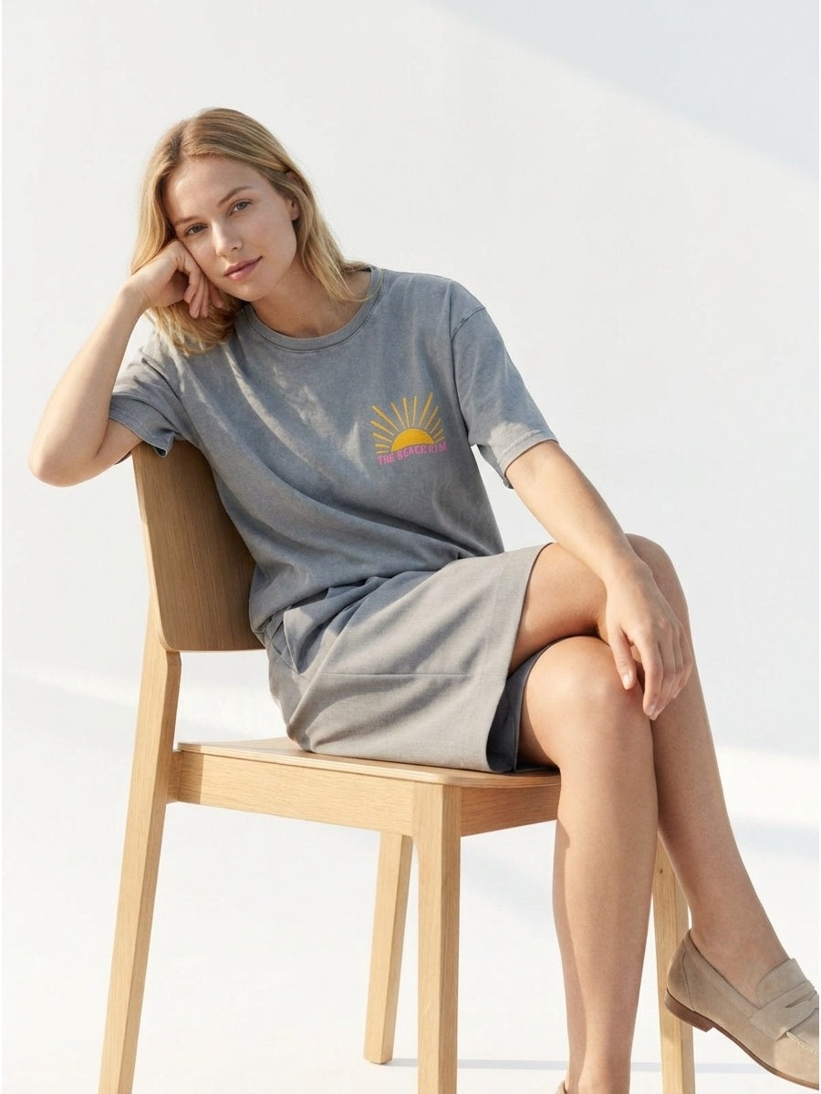 Women's short-sleeved shirt