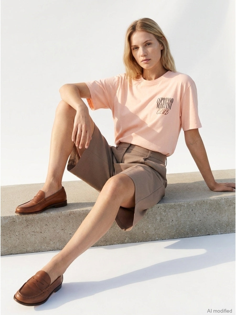Women's short-sleeved shirt