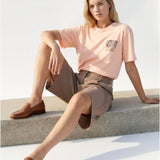 Women's short-sleeved shirt